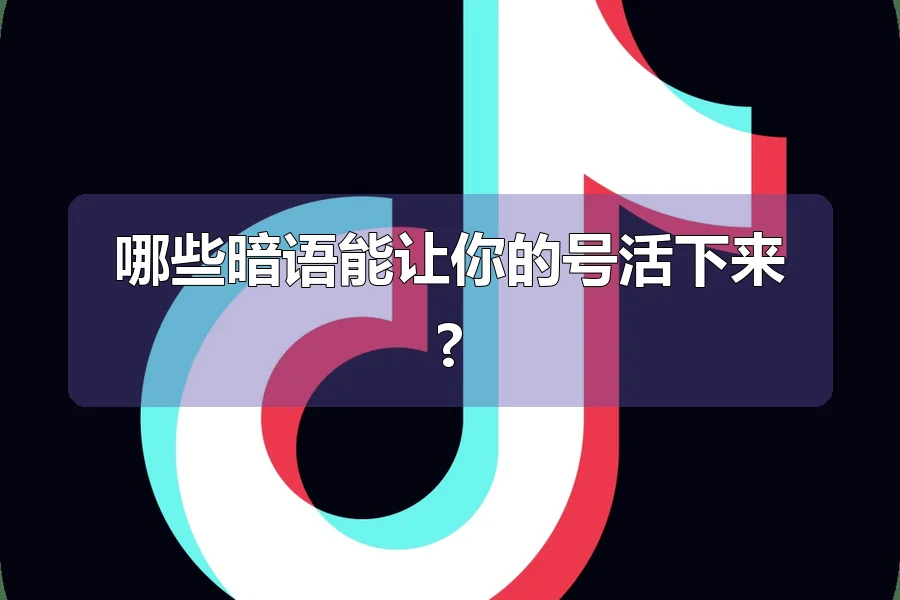 哪些暗语能让你的号活下来?